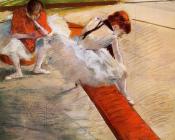 埃德加 德加 : Dancers Resting